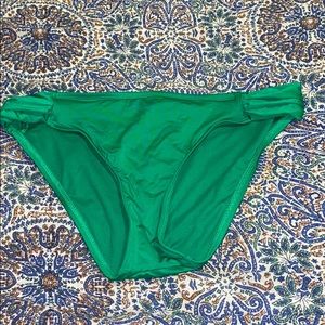 Mossimo - Green Bikini Bottom / Cinched Sides